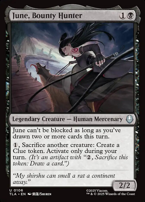 June, Bounty Hunter - Legendary (Foil)