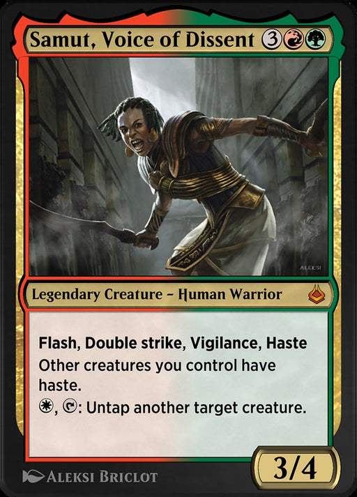 Samut, Voice of Dissent - Legendary