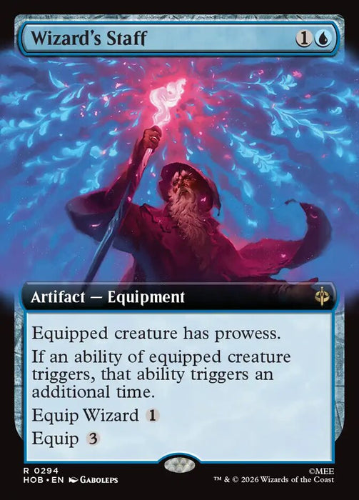 Wizard's Staff - Extended Art
