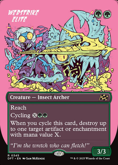 Webstrike Elite - Borderless - Inverted (Foil)
