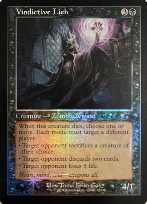 Vindictive Lich - Retro Frame (Foil)