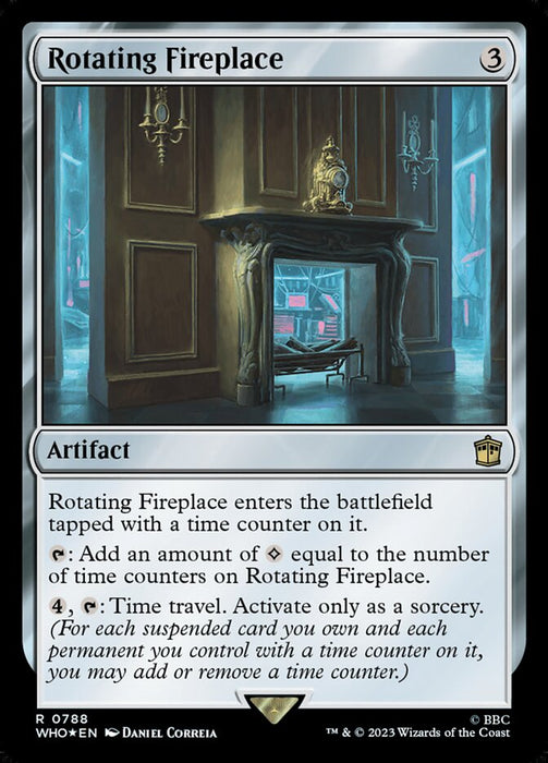 Rotating Fireplace - Surge Foil (Foil)