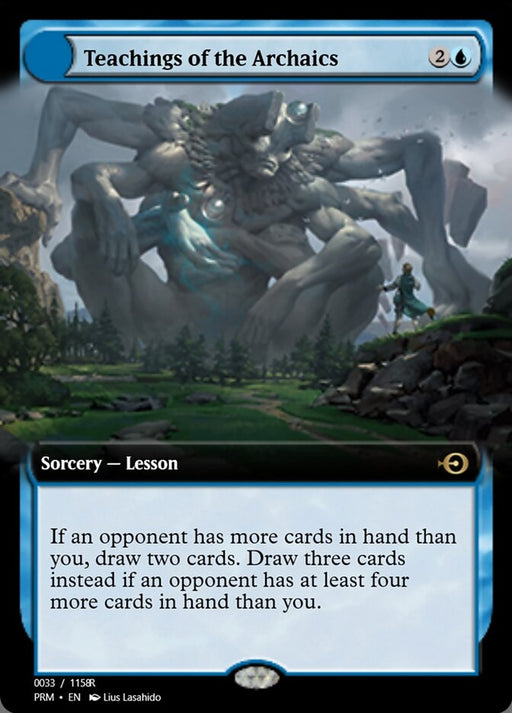 Teachings of the Archaics - Lesson (Foil)