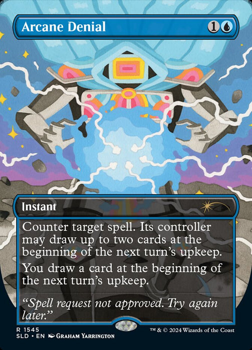Arcane Denial - Borderless - Full Art