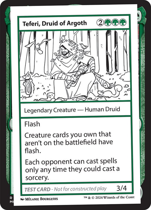 Teferi, Druid of Argoth - Legendary