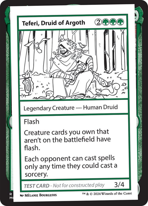 Teferi, Druid of Argoth - Legendary