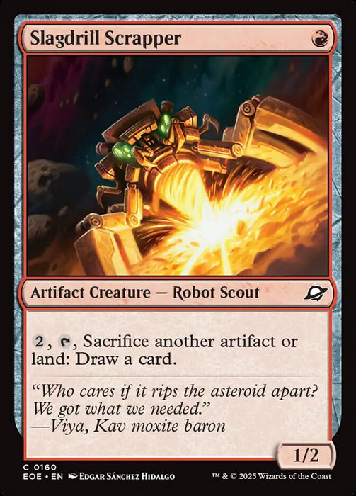 Slagdrill Scrapper (Foil)