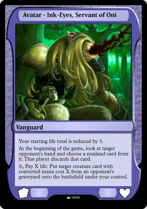 Ink-Eyes, Servant of Oni Avatar (Foil)