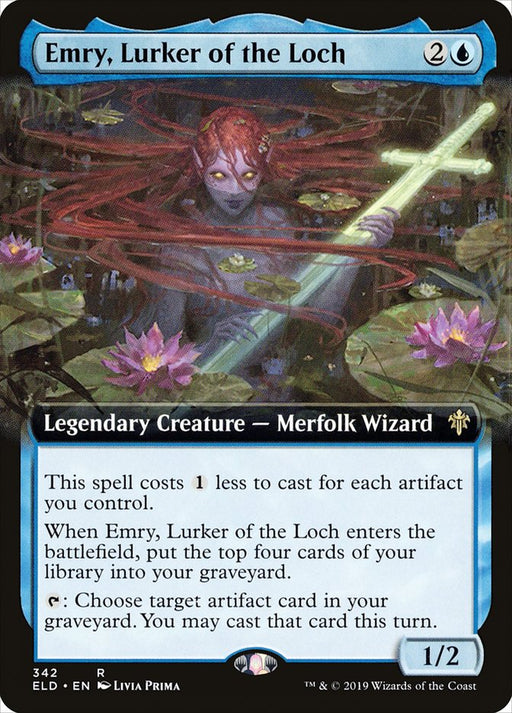 Emry, Lurker of the Loch - Extended Art - Legendary