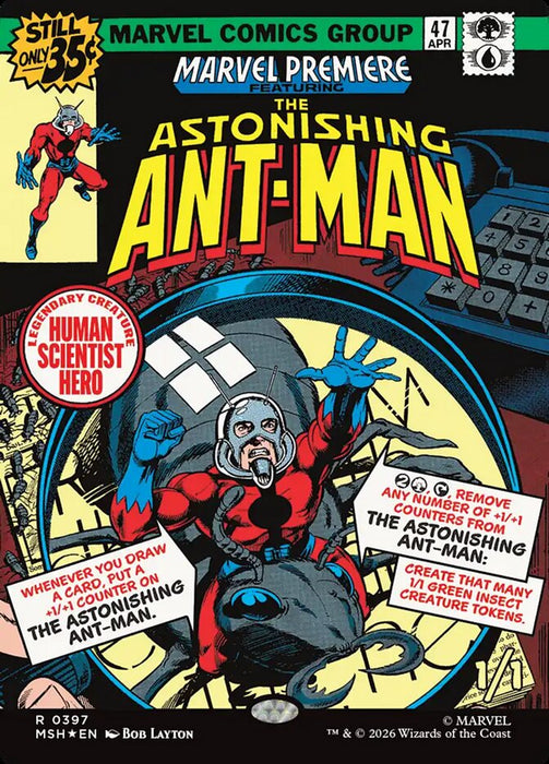 The Astonishing Ant-Man - Borderless - Legendary (Foil)
