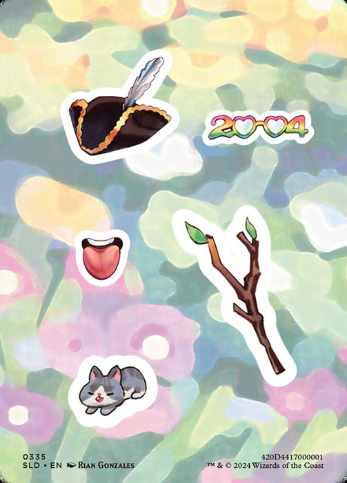 Sticker sheet (Foil)