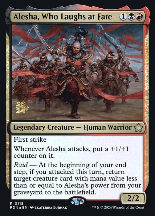Alesha, Who Laughs at Fate - Legendary (Foil)
