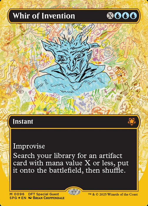 Whir of Invention - Borderless (Foil)