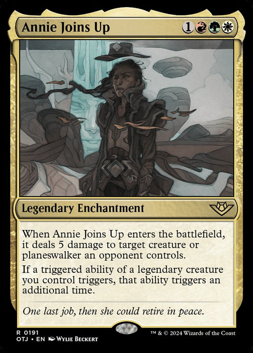 Annie Joins Up - Legendary