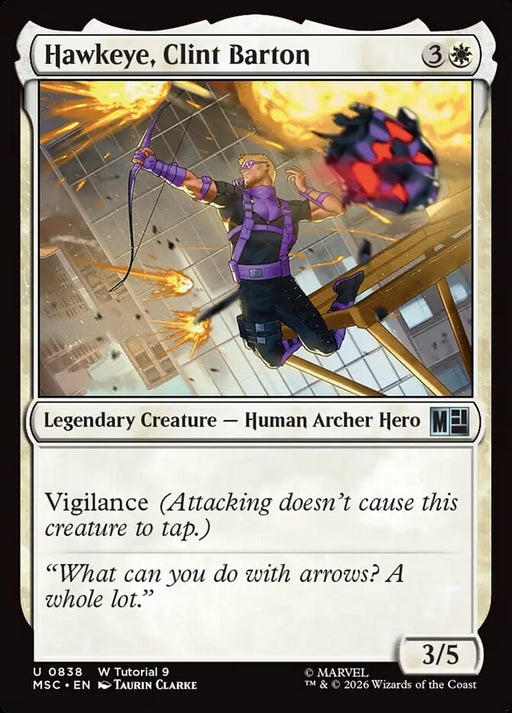 Hawkeye, Clint Barton - Legendary