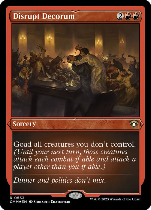 Disrupt Decorum - Etched - Inverted - Etched (Foil)