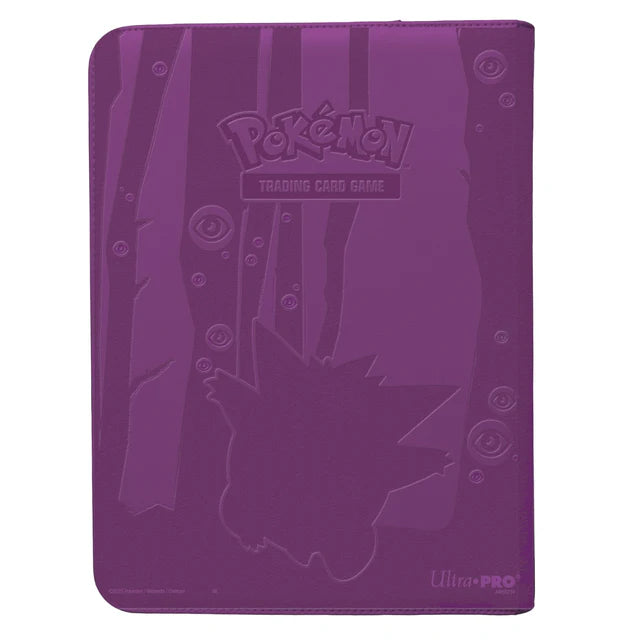 Elite Gengar 9-Pocket Zippered PRO Binder for Pokémon