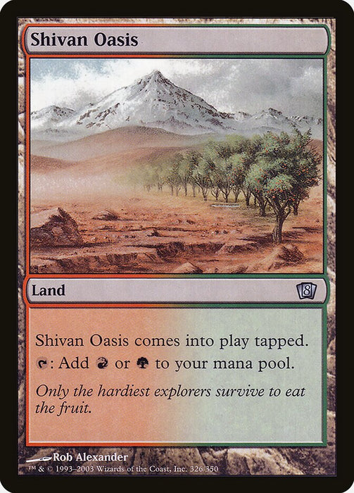 Shivan Oasis (Foil)