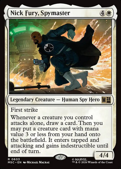 Nick Fury, Spymaster - Legendary