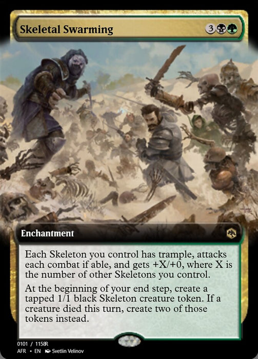 Skeletal Swarming (Foil)