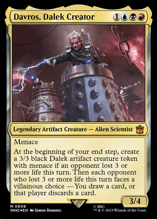 Davros, Dalek Creator - Legendary - Surge Foil (Foil)