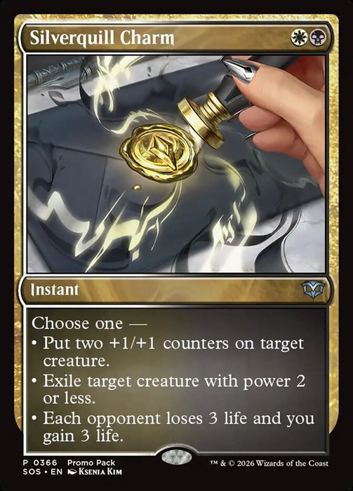 Silverquill Charm - Inverted