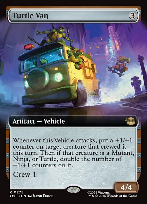 Turtle Van - Extended Art