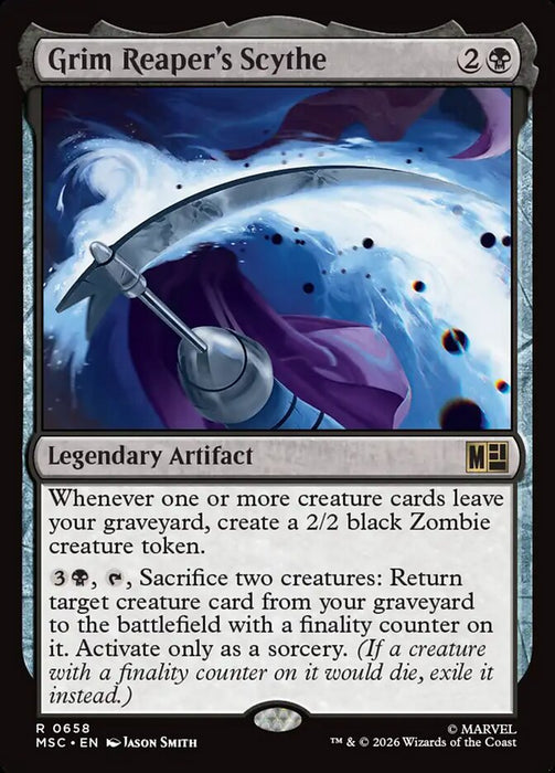 Grim Reaper's Scythe - Legendary (Foil)