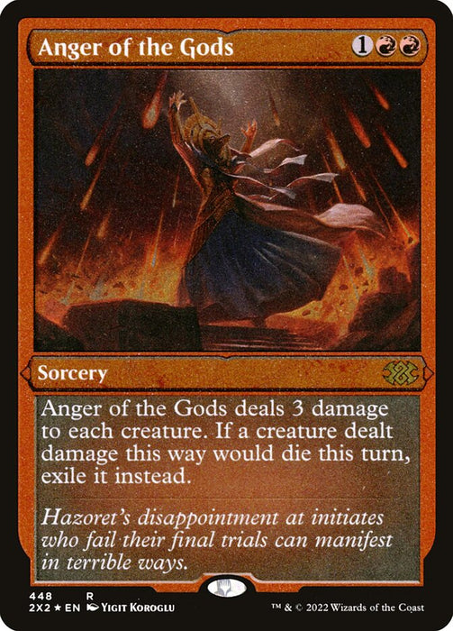 Anger of the Gods - Etched - Inverted - Etched (Foil)