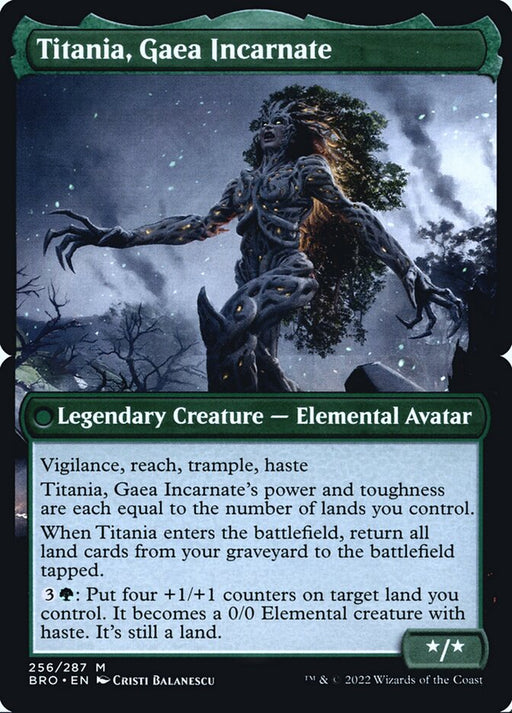 Titania, Gaea Incarnate - Legendary (Foil)