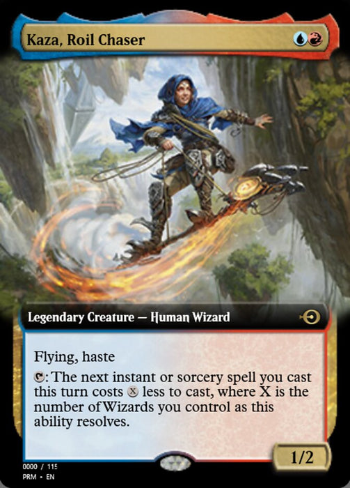 Kaza, Roil Chaser - Legendary (Foil)