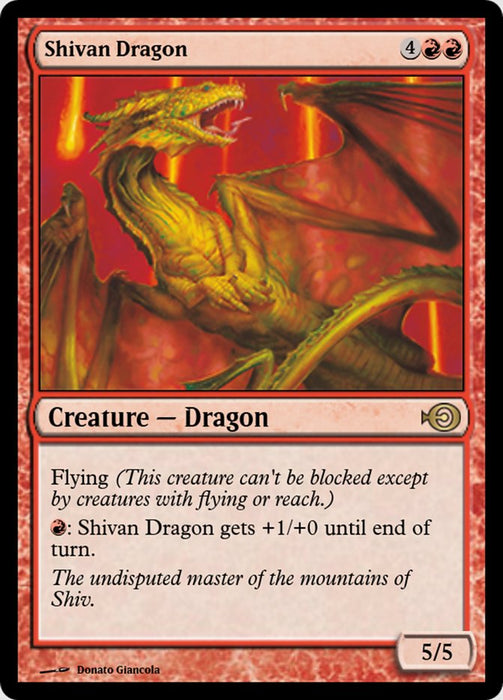 Shivan Dragon (Foil)
