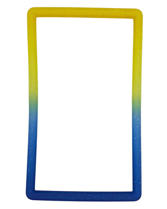EVORETRO Bumper Graded Slab PSA - Gradient Yellow Blue Glitter