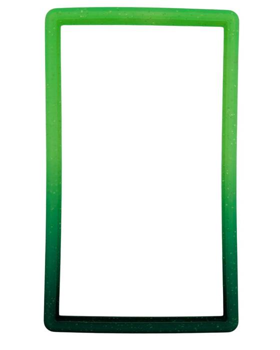 EVORETRO Bumper Graded Slab PSA - Gradient Light Green Dark Green Glitter
