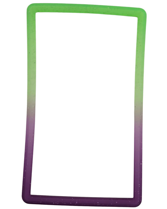 EVORETRO Bumper Graded Slab PSA - Gradient Green Purple Glitter