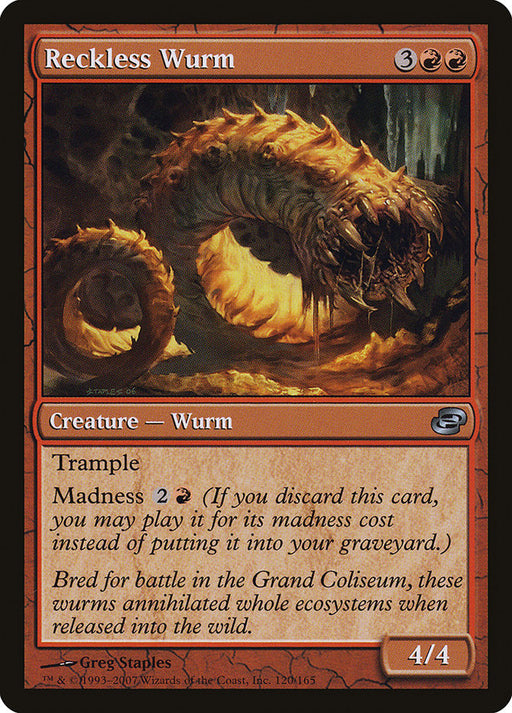 Reckless Wurm - Colorshifted