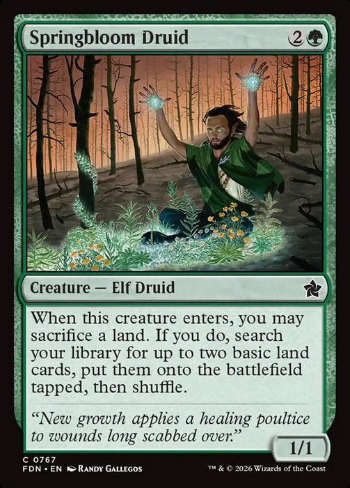 Springbloom Druid (Foil)
