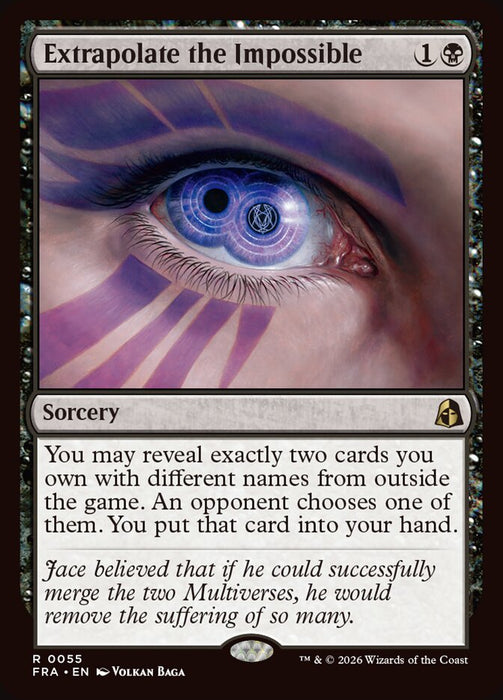 Extrapolate the Impossible (Foil)