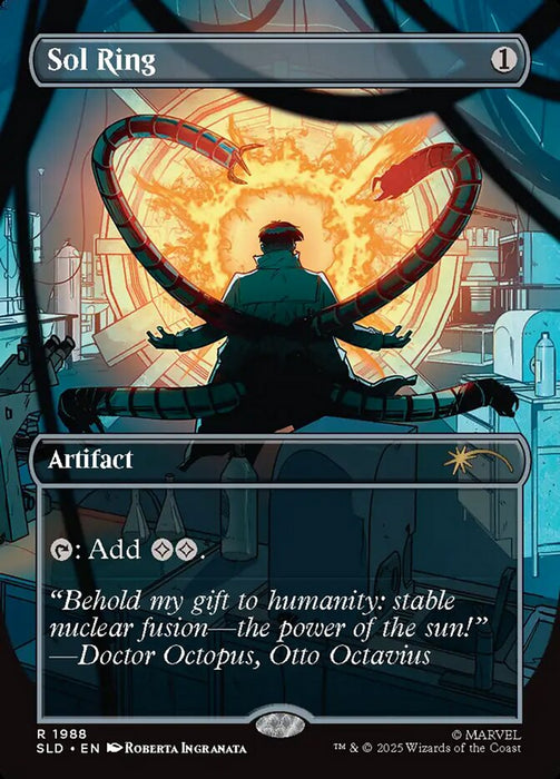 Sol Ring - Borderless - Full Art - Inverted