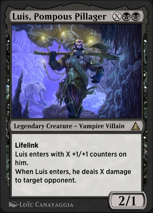 Luis, Pompous Pillager - Morlun, Devourer of Spiders - Legendary