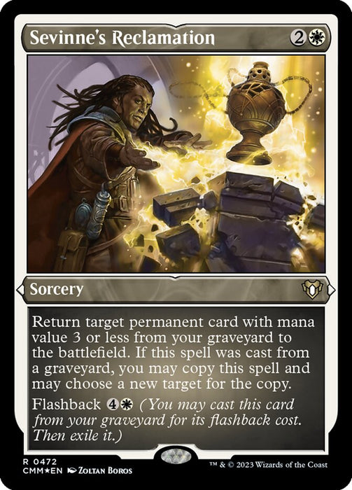 Sevinne's Reclamation - Etched - Inverted - Etched (Foil)
