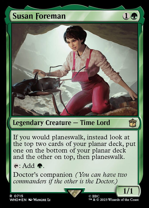 Susan Foreman - Legendary - Surge Foil (Foil)