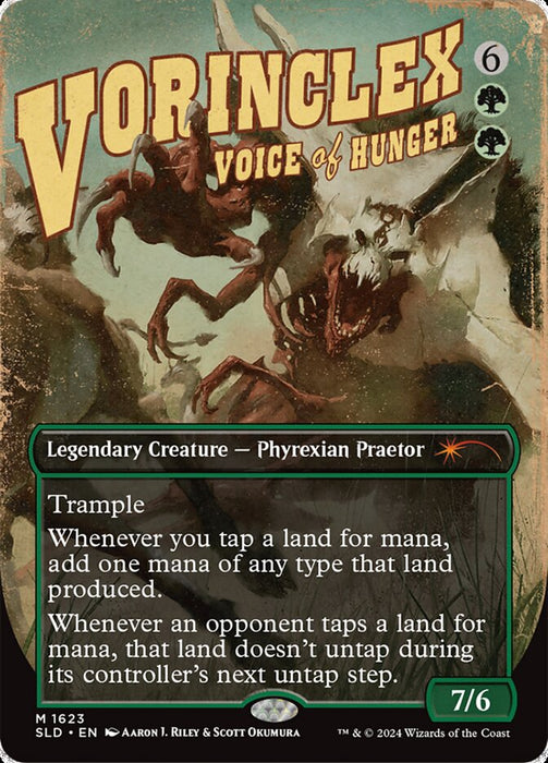 Vorinclex, Voice of Hunger - Borderless - Full Art - Legendary (Foil)