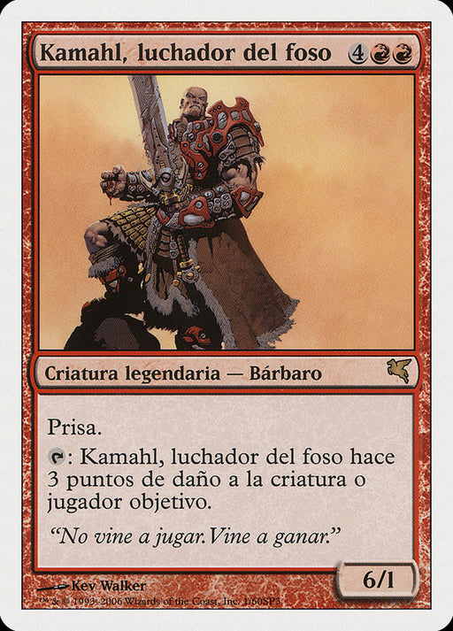 Kamahl, luchador del foso - Kamahl, Pit Fighter