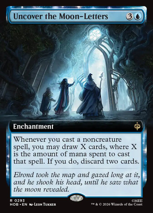 Uncover the Moon-Letters - Extended Art