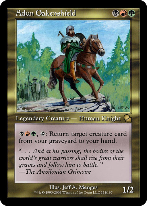 Adun Oakenshield (Foil)