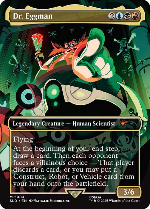 Dr. Eggman - Borderless - Full Art - Legendary - Inverted