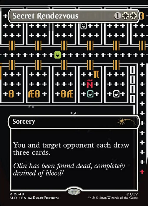 Secret Rendezvous - Borderless - Inverted (Foil)