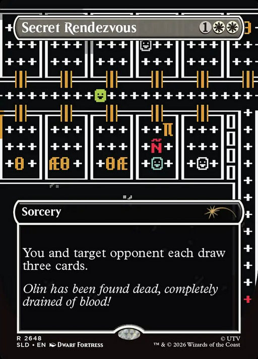 Secret Rendezvous - Borderless - Inverted (Foil)
