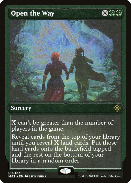 Open the Way - Etched - Inverted - Etched (Foil)
